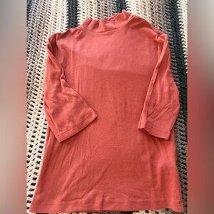 Express Coral Short Sleeve Tee